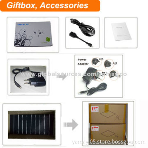 10.1-inch Tablet PC, Android 4.2, MTK8382 1,024*600pix, 1GB+8GB, 0.3+2.0mp Camera, 3G/GPS/BT/Wi-Fi